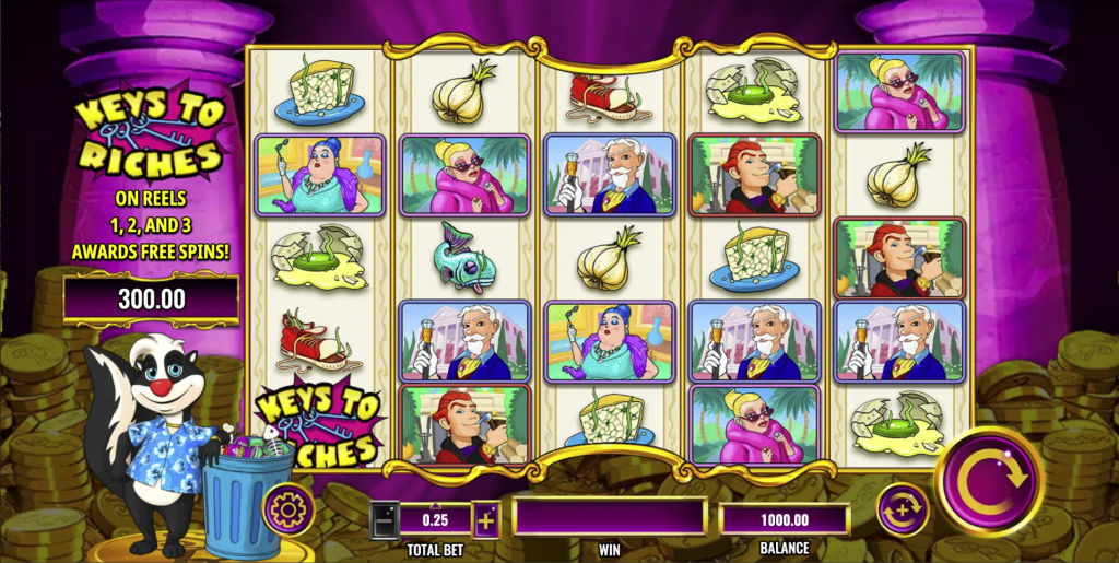 Stinkin' Rich Skunks Gone Wild reel set